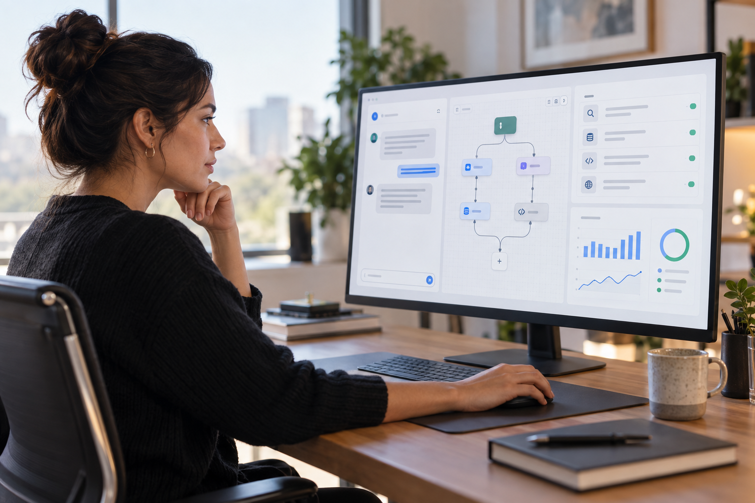 Product leader designing an AI agent workflow